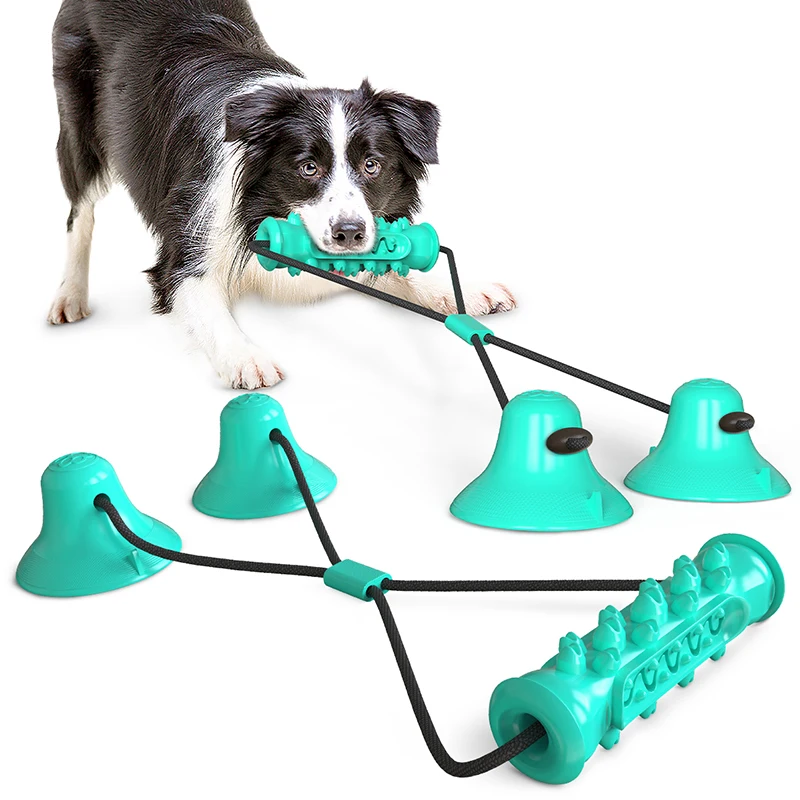 Dog Toys TPR Chew Toy with Rope and Two Sucking Disc Base Dog Toothbrush Stick for Teeth Cleaning Interactive Fidget Toy
Dog Toys TPR Chew Toy with Rope and Two Sucking Disc Base Dog Toothbrush Stick for Teeth Cleaning Interactive Fidget Toy