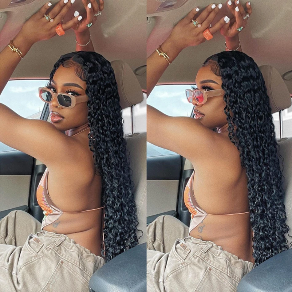 30 Inch Water Wave Frontal Wig 180Density Cheap Curly Human Hair Wig Prelucked Loose Deep Wave Lace Closure Wig Wet And Wavy Wig
30 Inch Water Wave Frontal Wig 180Density Cheap Curly Human Hair Wig Prelucked Loose Deep Wave Lace Closure Wig Wet And Wavy Wig
