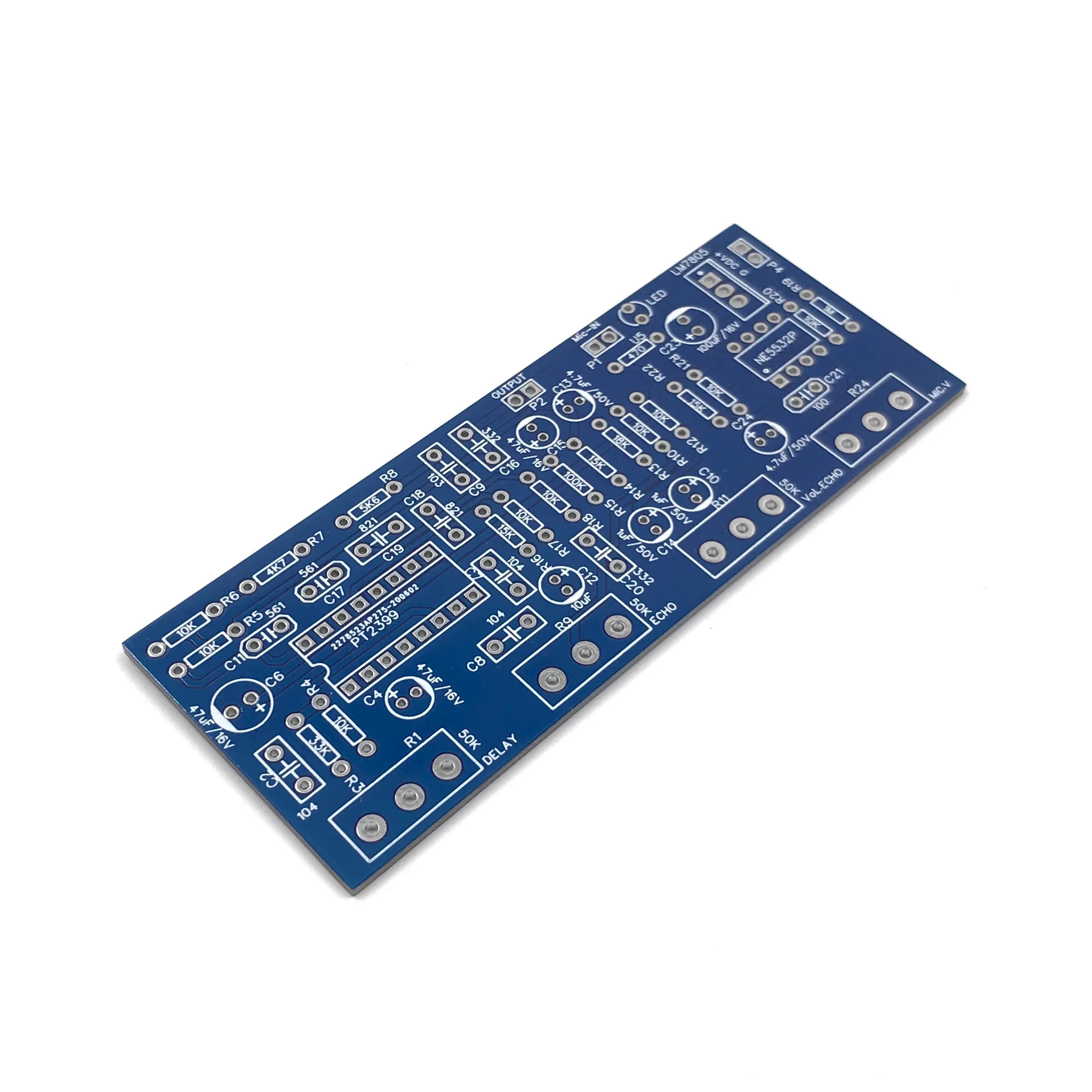 Микрофонная печатная плата Echo PCB аудио управление тоном звука задержка микрофона PT2399 NE5532 сделай сам
Микрофонная печатная плата Echo PCB аудио управление тоном звука задержка микрофона PT2399 NE5532 сделай сам