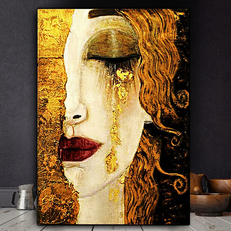 Golden Tears By Gustav Klimt Canvas Painting Wall Art Famous Reproduction Painting Poster Prints For Living Room Home Decor
Golden Tears By Gustav Klimt Canvas Painting Wall Art Famous Reproduction Painting Poster Prints For Living Room Home Decor