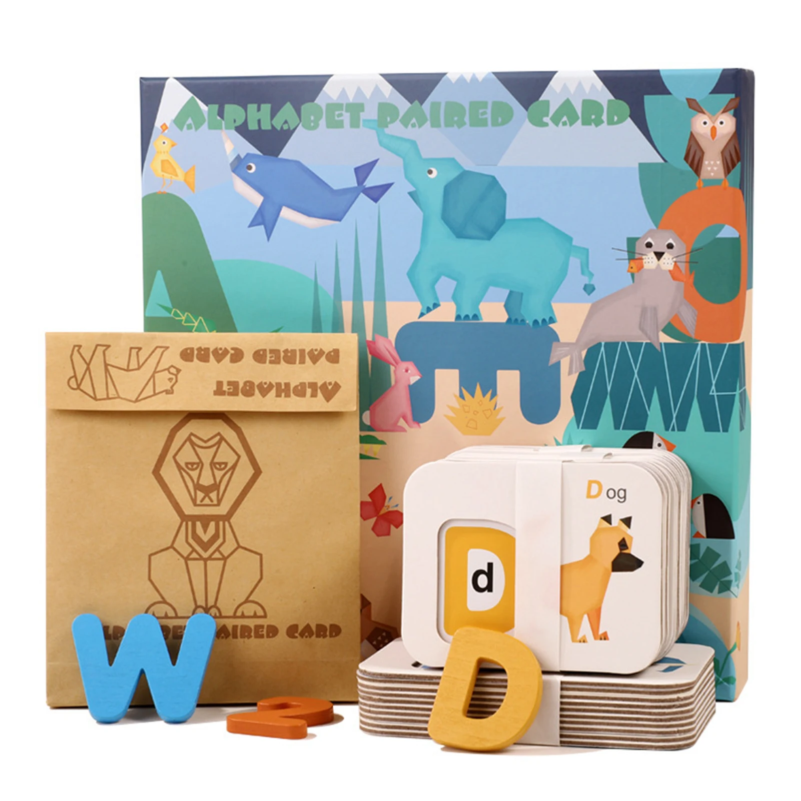 Preschool Early Educational Montessori Toy Wooden Number Letter Words Spelling Matching Puzzle Animal Card
Preschool Early Educational Montessori Toy Wooden Number Letter Words Spelling Matching Puzzle Animal Card
