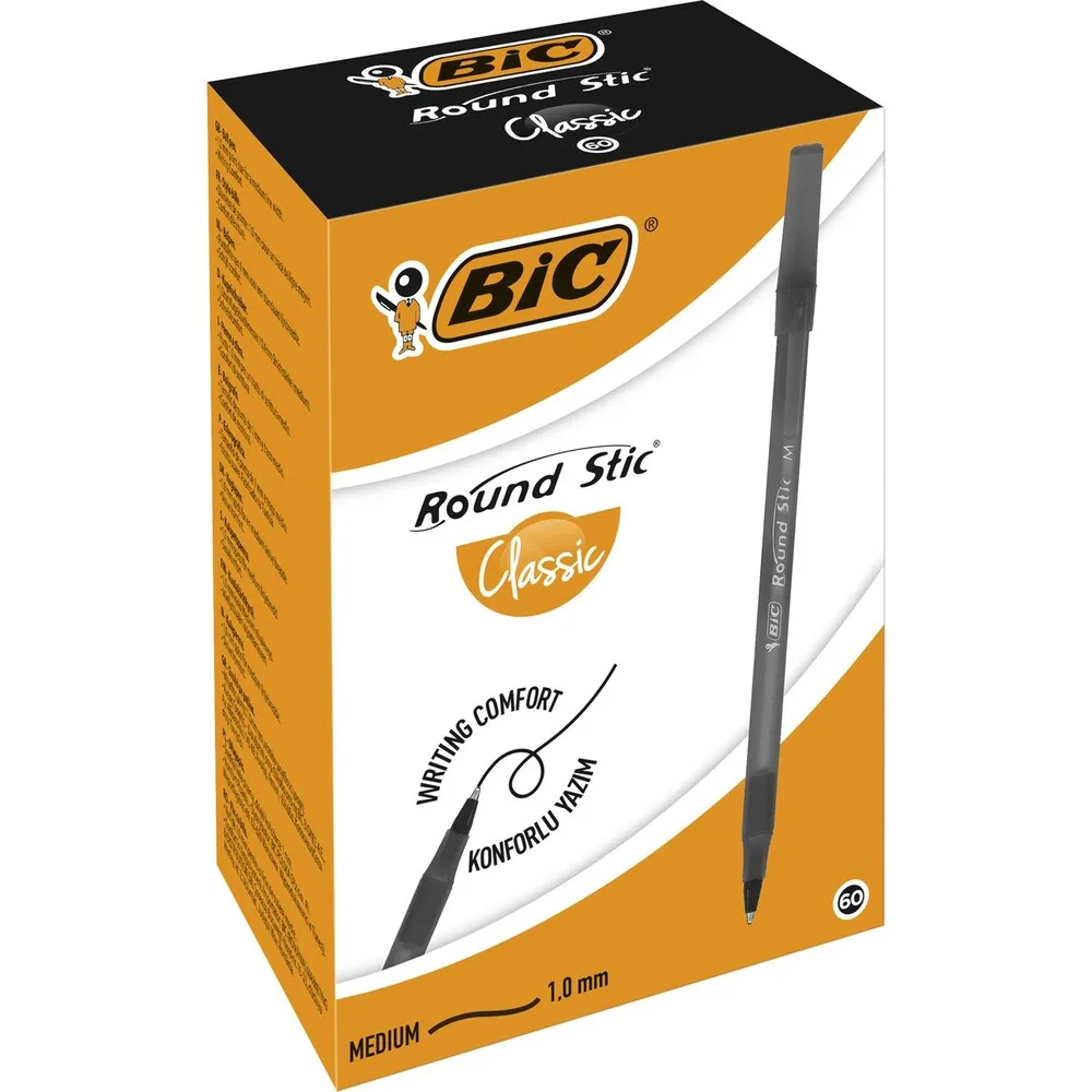Bic Round Stic Pen Blue Black Red 60 PCs Box Stationery School Supplies Office Pens Free Shipping
Bic Round Stic Pen Blue Black Red 60 PCs Box Stationery School Supplies Office Pens Free Shipping