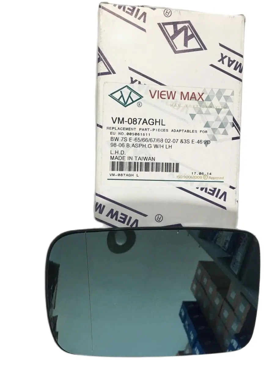 VİEW MAX - Door Mirror Glass-Left (for BMW:E46-E65-E66-E67-E69) (OEM No:51168247131)
VİEW MAX - Door Mirror Glass-Left (for BMW:E46-E65-E66-E67-E69) (OEM No:51168247131)