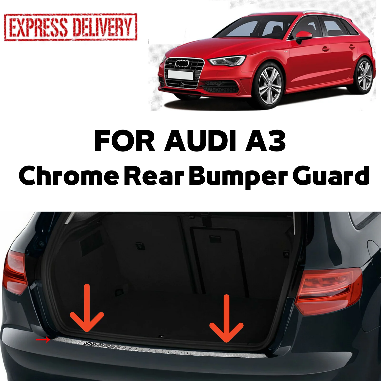 Для Audi A3 2011-2015 защита заднего бампера, протектор порога багажника S. Стальные модифицированные аксессуары для автомобиля, пластина из нержав...
Для Audi A3 2011-2015 защита заднего бампера, протектор порога багажника S. Стальные модифицированные аксессуары для автомобиля, пластина из нержав...