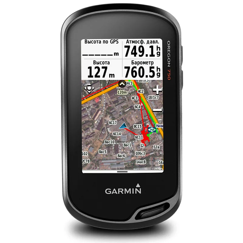 Навигатор Garmin Oregon 750t с обновлённой топографической картой России официальная