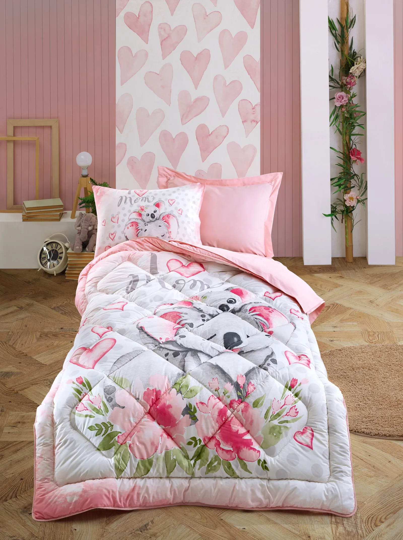 Cotton Box Single Bedding, Bedding Set, Children's Room Decor, Quilt, Bed Sheets, Pillow Cases are manufactured in Turkey Koala
Cotton Box Single Bedding, Bedding Set, Children's Room Decor, Quilt, Bed Sheets, Pillow Cases are manufactured in Turkey Koala