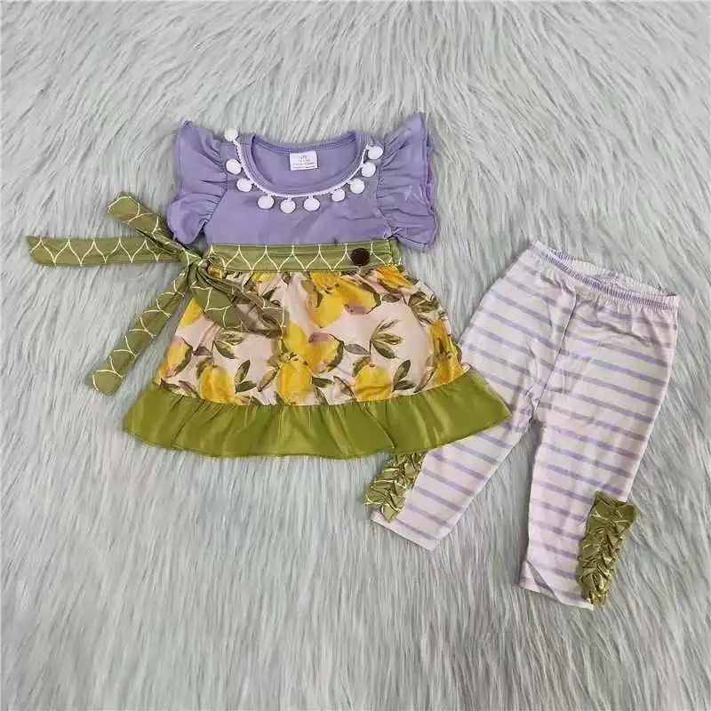 2021 Small Flying Sleeve Flower Skirt Striped Pantsuit Child Short Sleeve Clothing Set Kids Shorts Set
2021 Small Flying Sleeve Flower Skirt Striped Pantsuit Child Short Sleeve Clothing Set Kids Shorts Set