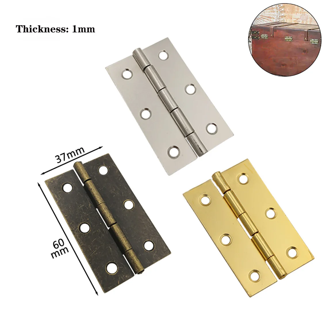 Iron Hinges 60*37mm Door Connector Drawer Ookcase Window Cabinet Furniture Hardware Decorative Fittings Parts
Iron Hinges 60*37mm Door Connector Drawer Ookcase Window Cabinet Furniture Hardware Decorative Fittings Parts