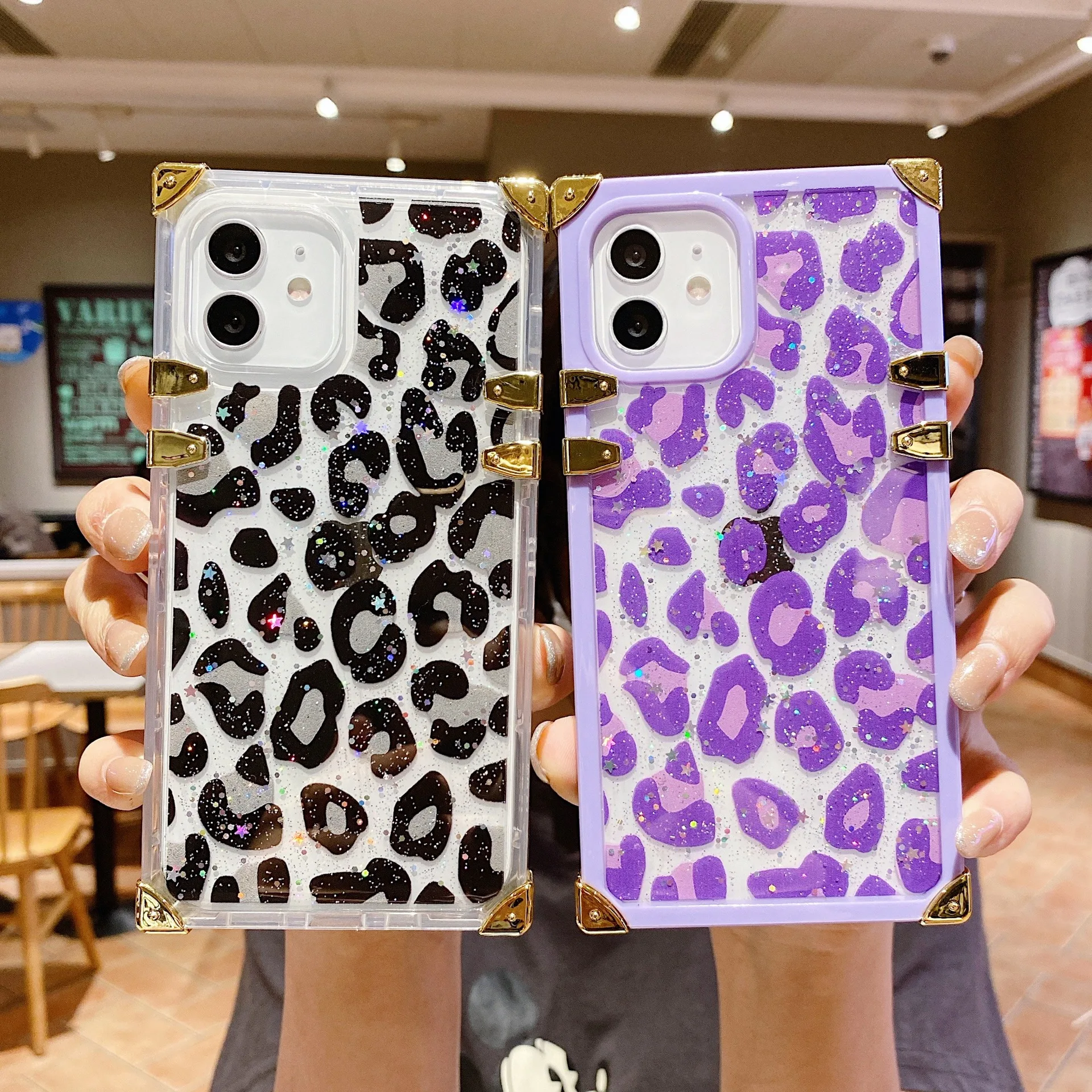 Square Phone Case For iPhone 11 12 13Pro Max Fashion Leopard Print Square Shockproof Back Cover For iphone X XR XSMax 7 8 Plus
Square Phone Case For iPhone 11 12 13Pro Max Fashion Leopard Print Square Shockproof Back Cover For iphone X XR XSMax 7 8 Plus