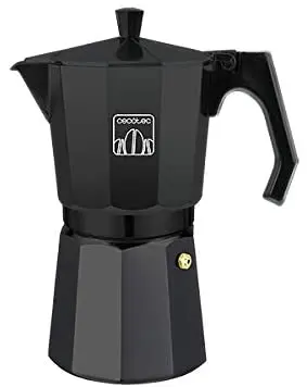 Итальянская Кофеварка Cecotec MokClassic 300-600-900-1200 Черная Высококачественный литой