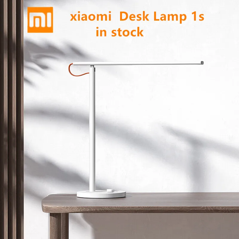 

Newest Xiaomi Mijia Smart Remote Control Table Desk Lamp 1S 4 Lighting Modes Dimming Reading Light Lamp With Mijia HomeKit APP