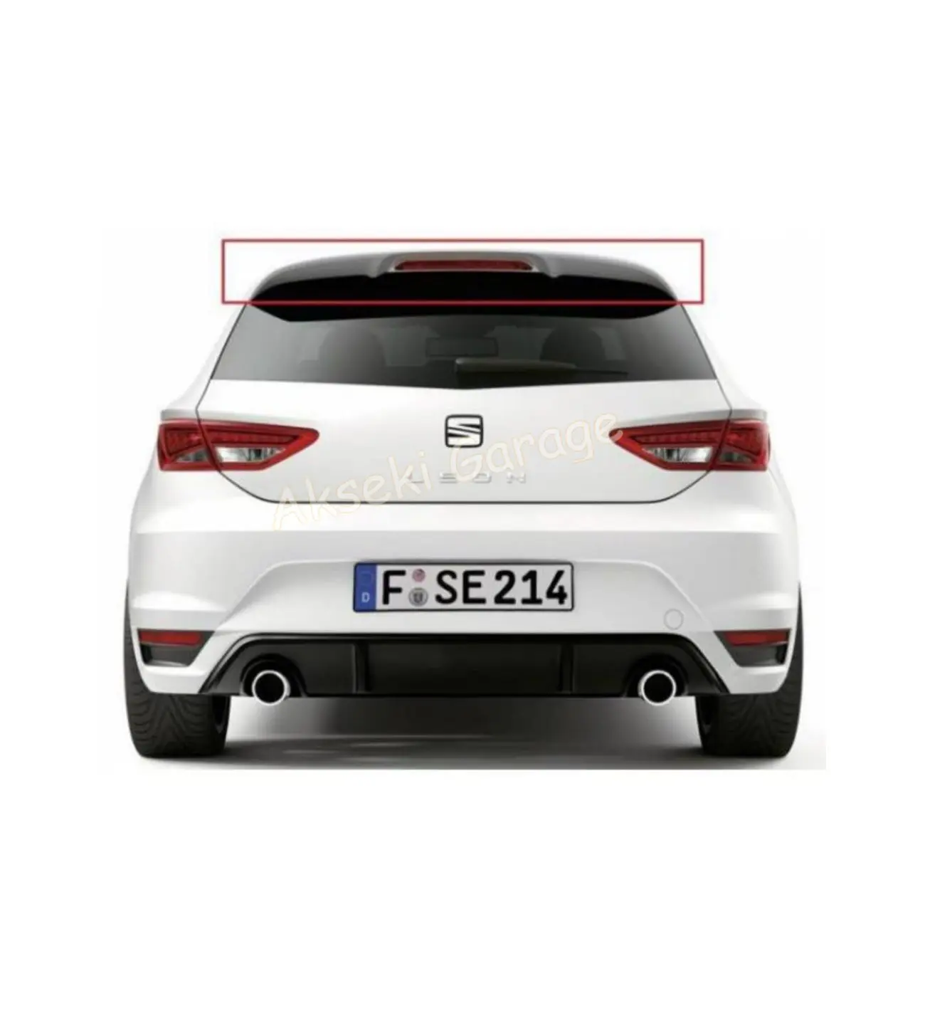 

For Leon Mk3 Spoiler 2012 - 2020 -Modify Stylish Hot Extension Tuning Auto Accessory Universal Car Antenna Flaps Ornament