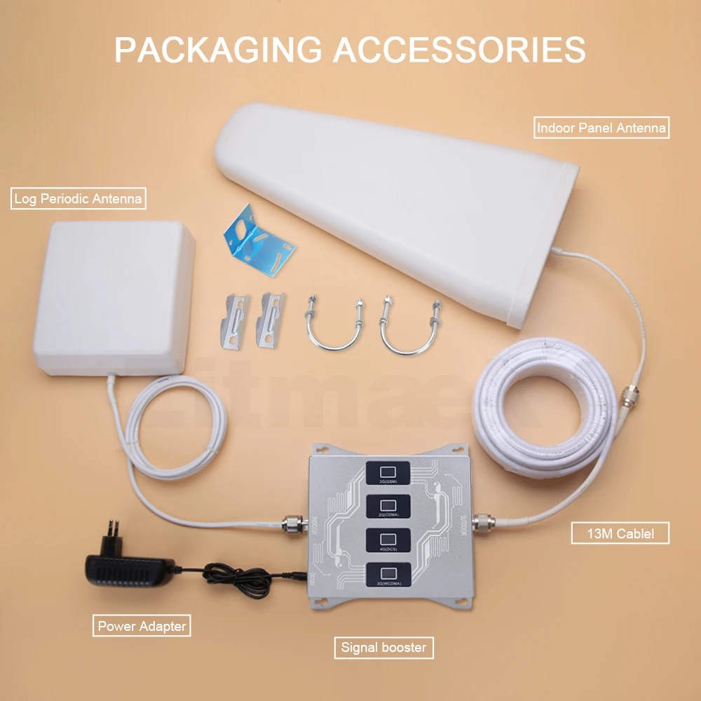 850 900 1800 2100MHz Quad-Band Mobile Signal Amplifier 2g 3g 4g Signal Booster CDMA GSM DCS WCDMA Israel new Zealand 4G Repeater
850 900 1800 2100MHz Quad-Band Mobile Signal Amplifier 2g 3g 4g Signal Booster CDMA GSM DCS WCDMA Israel new Zealand 4G Repeater