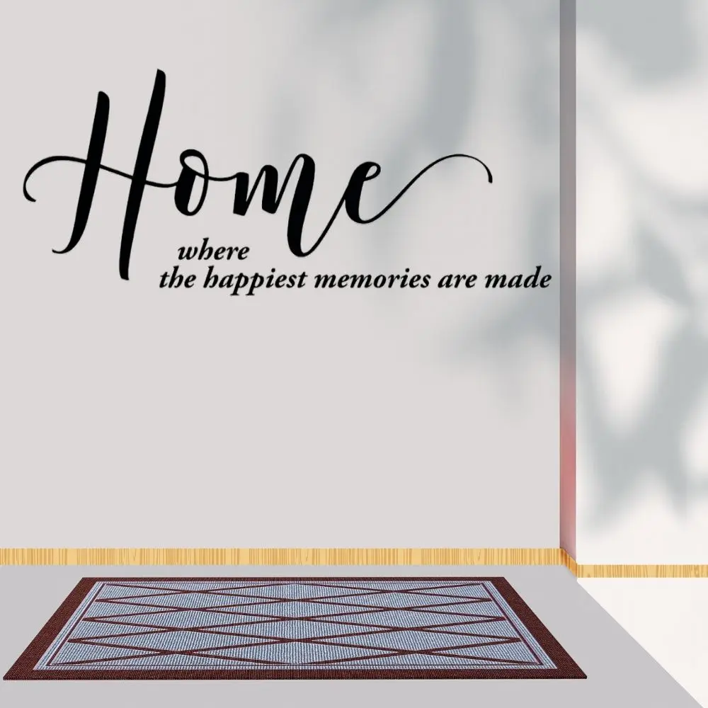 Home Where The Happiest Memories are Made Quotes Stickers Home Bedroom Wall Art Decoration Removable A002854
Home Where The Happiest Memories are Made Quotes Stickers Home Bedroom Wall Art Decoration Removable A002854