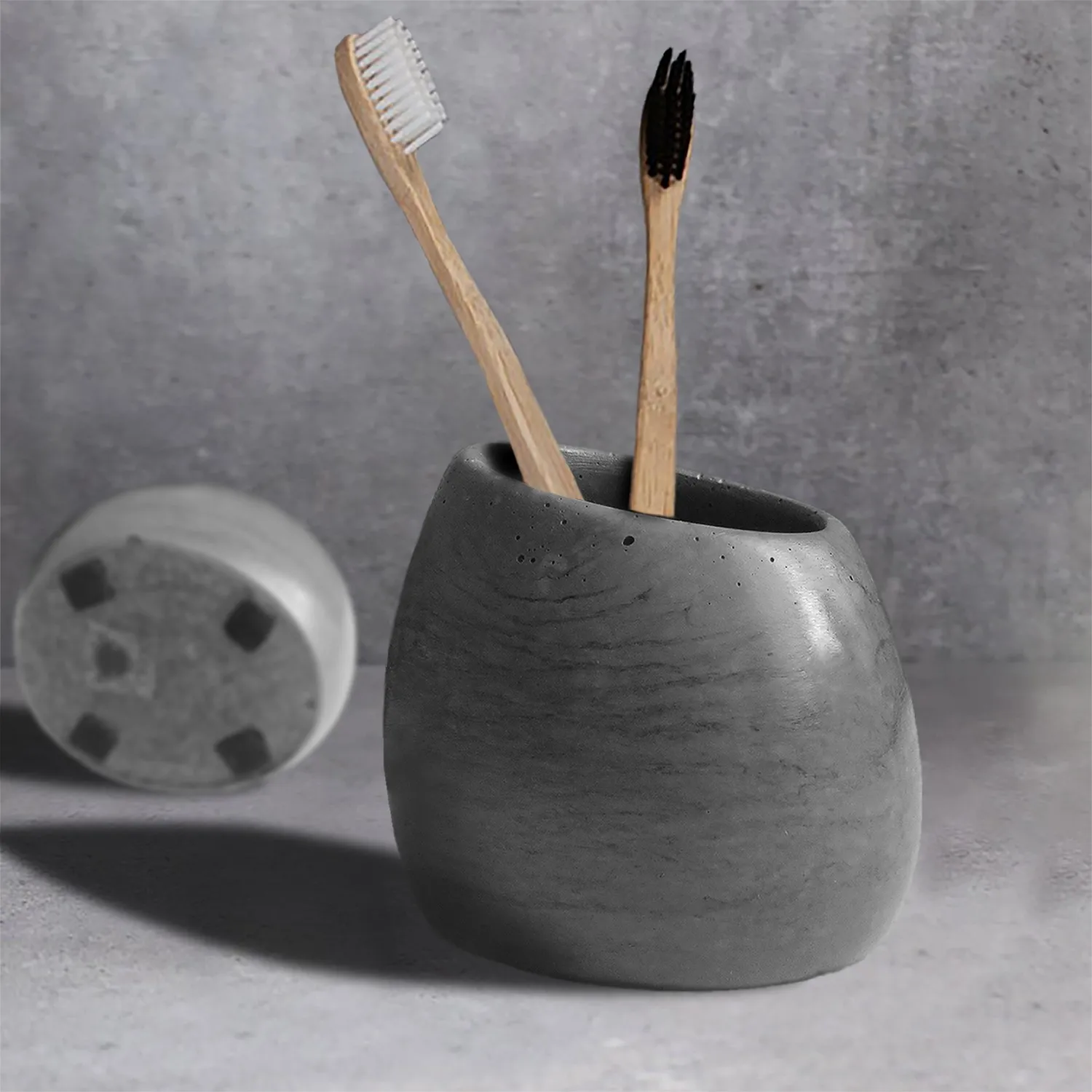 Эллиптическая бетонная кружка Tootbrush, Скандинавская геометрическая форма, украшение для дома, Современные стильные аксессуары для ванной ко...
Эллиптическая бетонная кружка Tootbrush, Скандинавская геометрическая форма, украшение для дома, Современные стильные аксессуары для ванной ко...