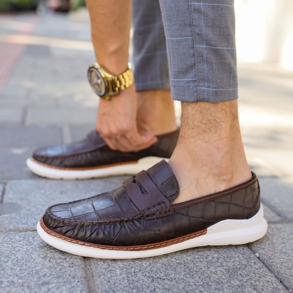 Men's Casual Shoes Loofer Genuine Leather Navy Blue Black Mink Slip On Summer Normal Fit Dress Office Business Event Wedding Holiday Shoes Handmade Comfortable Breathable Lightweight Bestselling Large Size Non-Slip
Men's Casual Shoes Loofer Genuine Leather Navy Blue Black Mink Slip On Summer Normal Fit Dress Office Business Event Wedding Holiday Shoes Handmade Comfortable Breathable Lightweight Bestselling Large Size Non-Slip