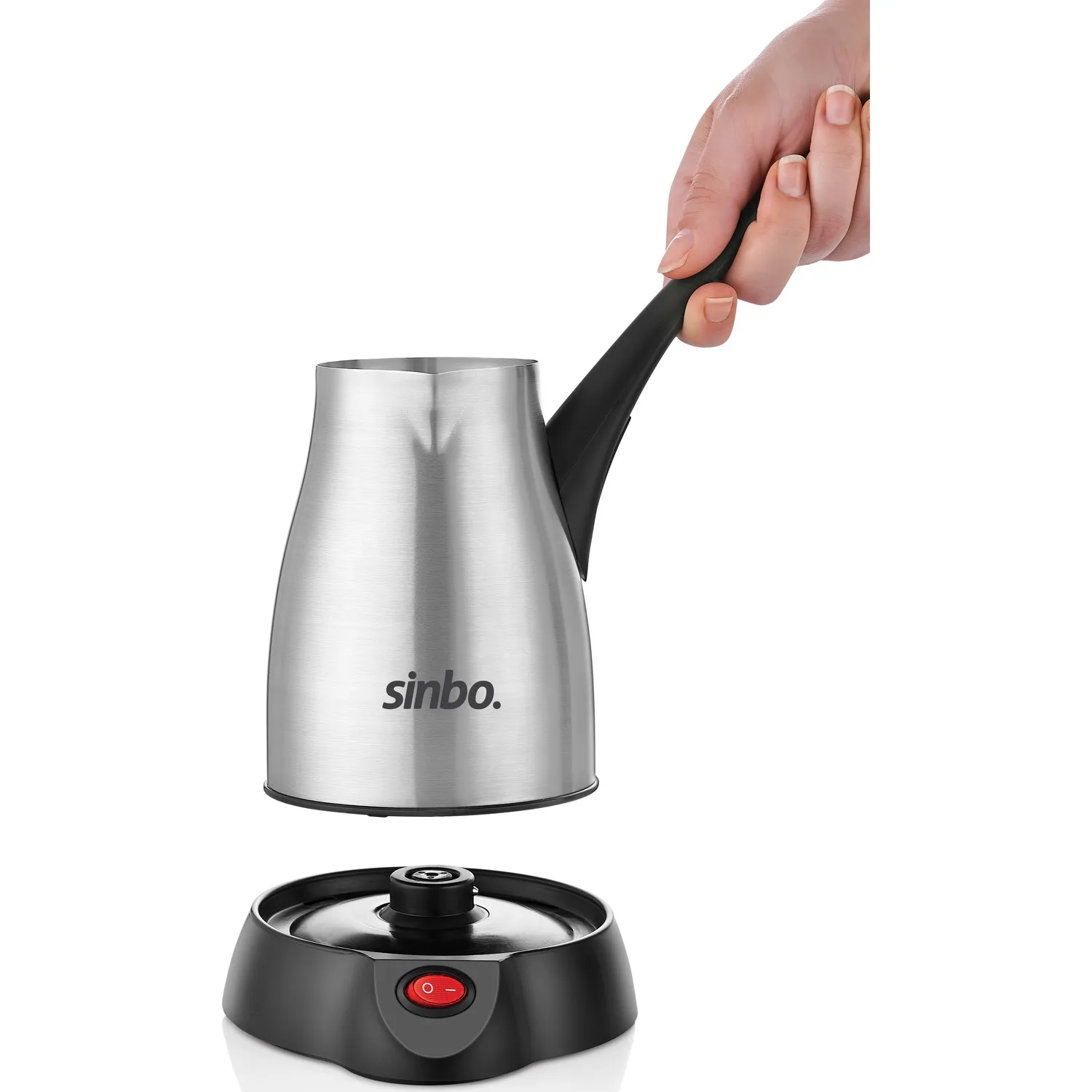 

Sinbo SCM-2957 Электрический сосуд для кофе кофемашина Inox, кофейная машина 3'получить 1 комбинация полуавтоматической эспрессо, латте Cappuccin