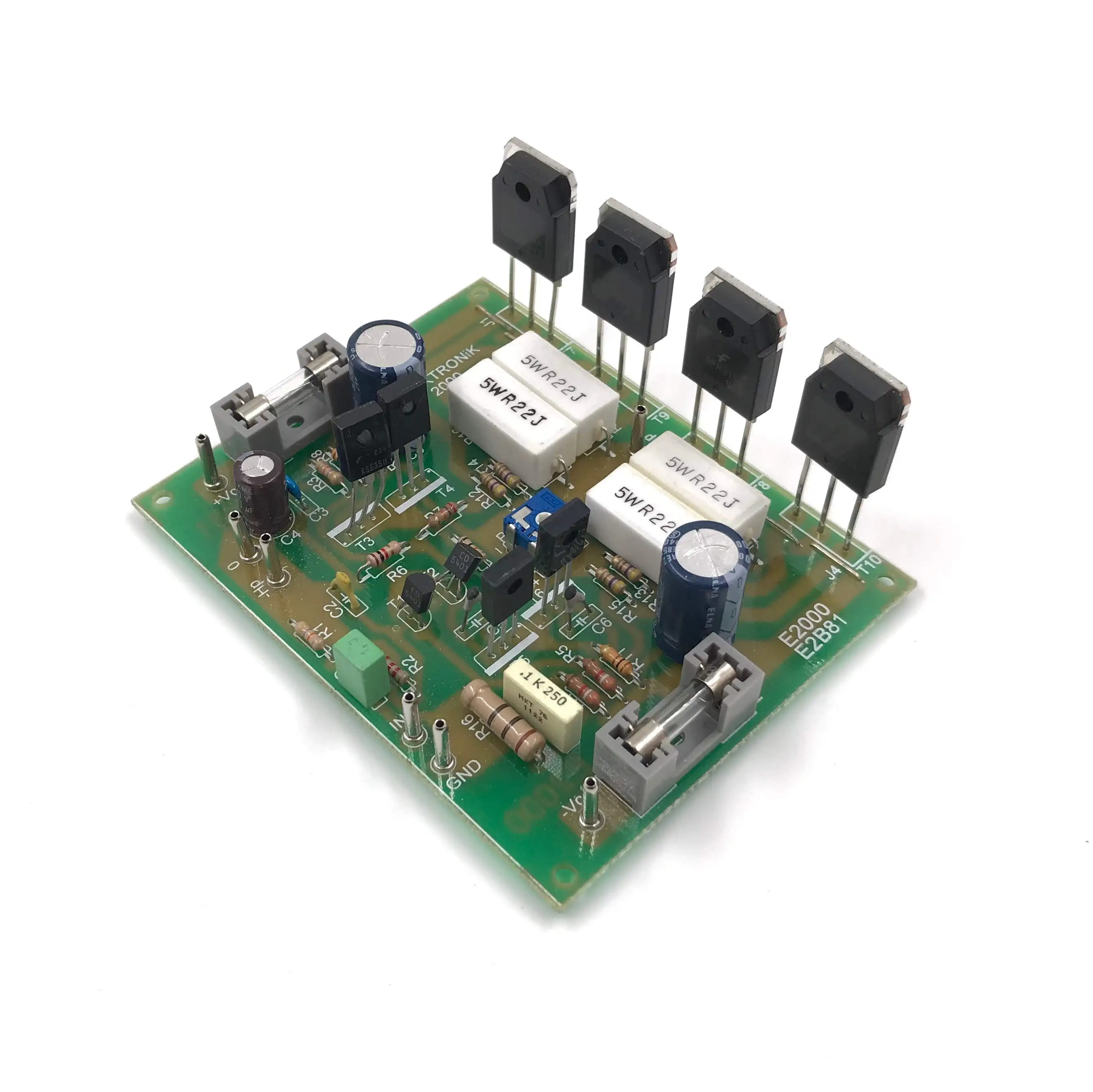 Mosfet Sound Amplifier Board 500W Audio Power Amp Circuit Class B Push Pull Mono SFH9154 SFH154 Module Speaker Driver
Mosfet Sound Amplifier Board 500W Audio Power Amp Circuit Class B Push Pull Mono SFH9154 SFH154 Module Speaker Driver