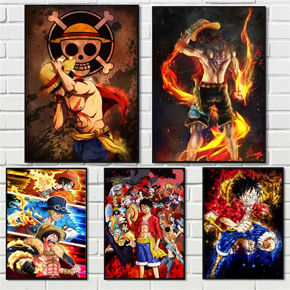 Japanese pop anime One Piece Canvas Handsome Luffy Paintings Poster And Prints Art Wall Pictures Home Decor Cuadros Kids Gift
Japanese pop anime One Piece Canvas Handsome Luffy Paintings Poster And Prints Art Wall Pictures Home Decor Cuadros Kids Gift