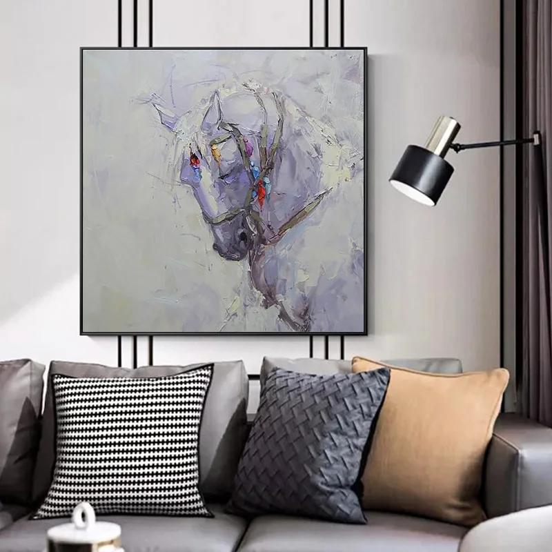 Modern Abstract Large Animal Horse Canvas Painting Artist Home Decoration Poster 32X32Inch(80X80CM)
Modern Abstract Large Animal Horse Canvas Painting Artist Home Decoration Poster 32X32Inch(80X80CM)