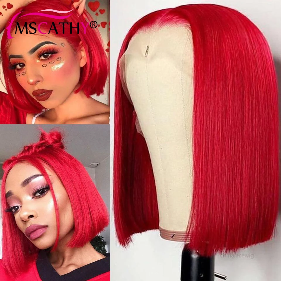 Red Wig Human Hair Bob Lace Front Wig For Women 99J Burgundy Colored Brazilian Straight Lace Front Human Hair Wig 180% Density
Red Wig Human Hair Bob Lace Front Wig For Women 99J Burgundy Colored Brazilian Straight Lace Front Human Hair Wig 180% Density