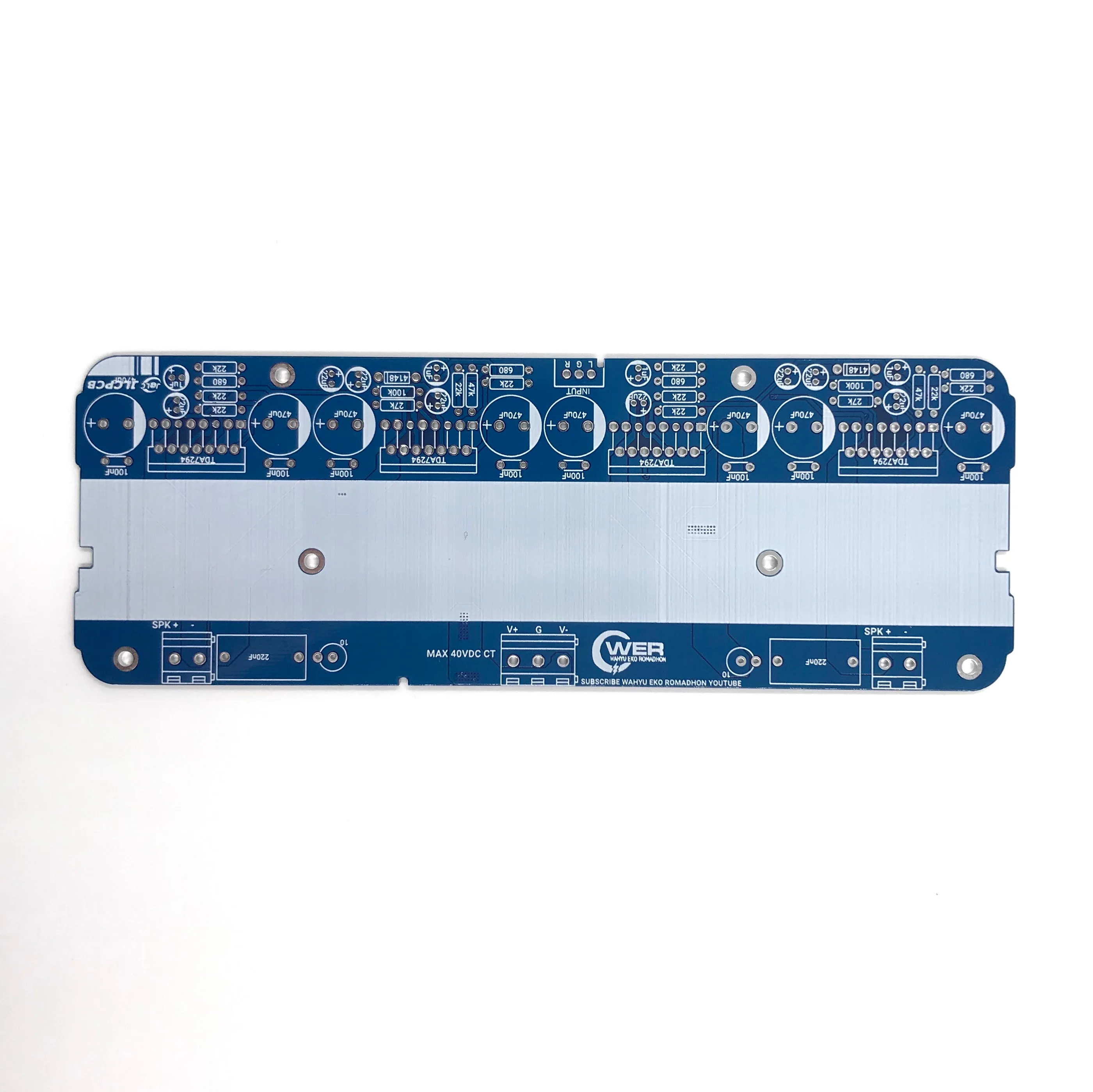 Power Amplifier TDA7294 BTL Circuit Board PCB 100W Stereo Sound Amp for Audio System Loudspeakers DIY
Power Amplifier TDA7294 BTL Circuit Board PCB 100W Stereo Sound Amp for Audio System Loudspeakers DIY