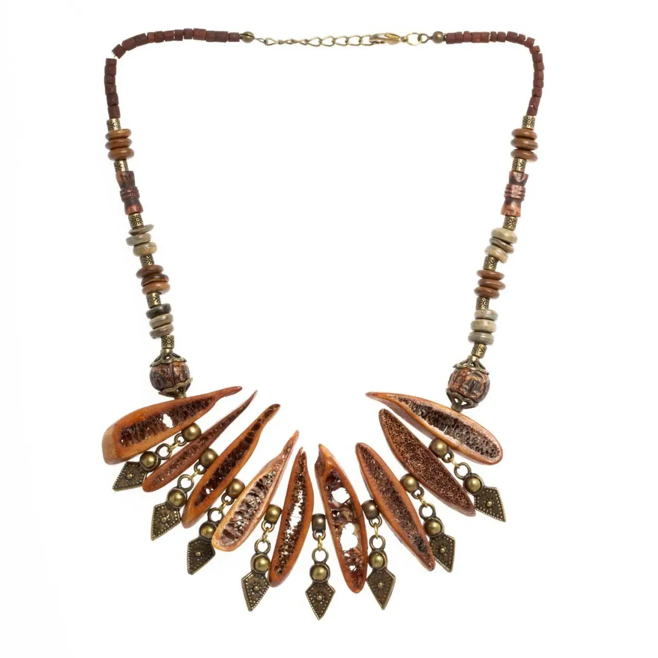 Ожерелье ручной работы в этническом стиле, модель K127
Ожерелье ручной работы в этническом стиле, модель K127