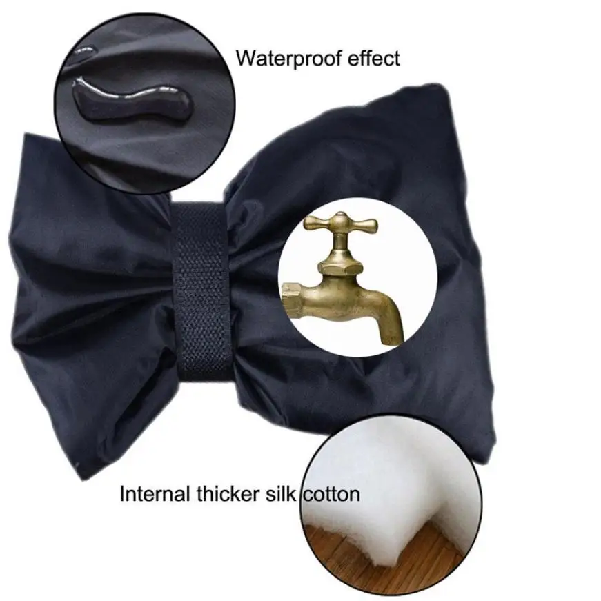 1pcs Outdoor Faucet Cover Anti-Freeze Hose Bib Water Faucet Protector Frost Protection Cover Winter Tap Cloth Cover Accessories
1pcs Outdoor Faucet Cover Anti-Freeze Hose Bib Water Faucet Protector Frost Protection Cover Winter Tap Cloth Cover Accessories