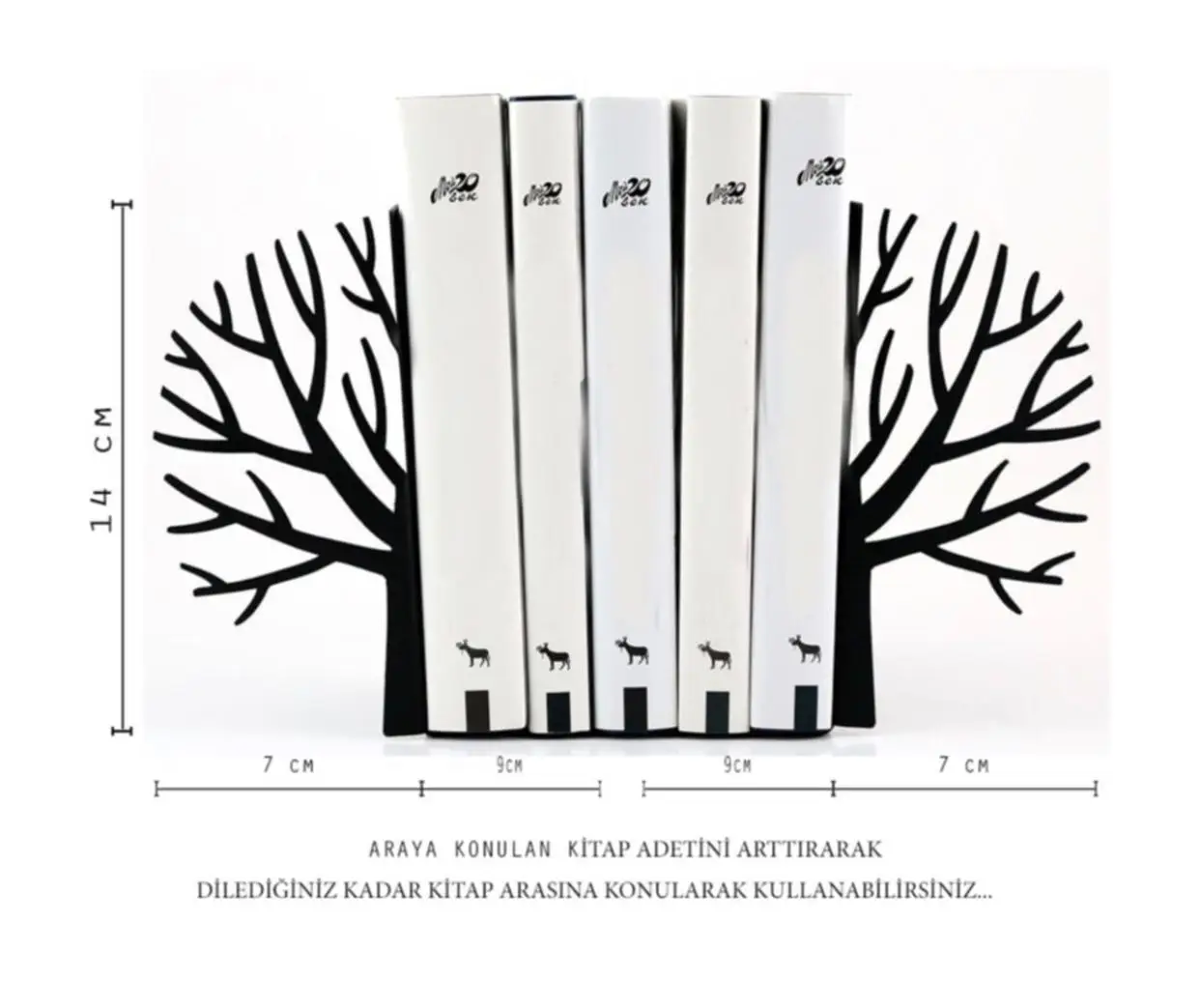 You Bella LLC Wholesale Set of 5 Trees Model Bookends for Bookshelves, Office Shelves, Bookends for Heavy Books 10 Pieces
You Bella LLC Wholesale Set of 5 Trees Model Bookends for Bookshelves, Office Shelves, Bookends for Heavy Books 10 Pieces