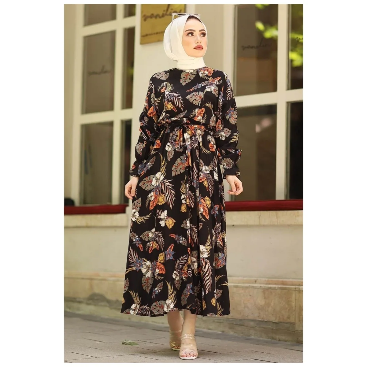 Летнее Длинное Платье-хиджаб в мусульманском стиле, Макси-Платье, мусульманская Абая, кафтан, кемпинговая одежда с длинным рукавом, модная ж...
Летнее Длинное Платье-хиджаб в мусульманском стиле, Макси-Платье, мусульманская Абая, кафтан, кемпинговая одежда с длинным рукавом, модная ж...