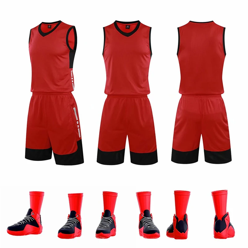 Custom Basketball Jersey Adult and kid Reversible Basketball Uniforms High quality quick dry and plus size
Custom Basketball Jersey Adult and kid Reversible Basketball Uniforms High quality quick dry and plus size