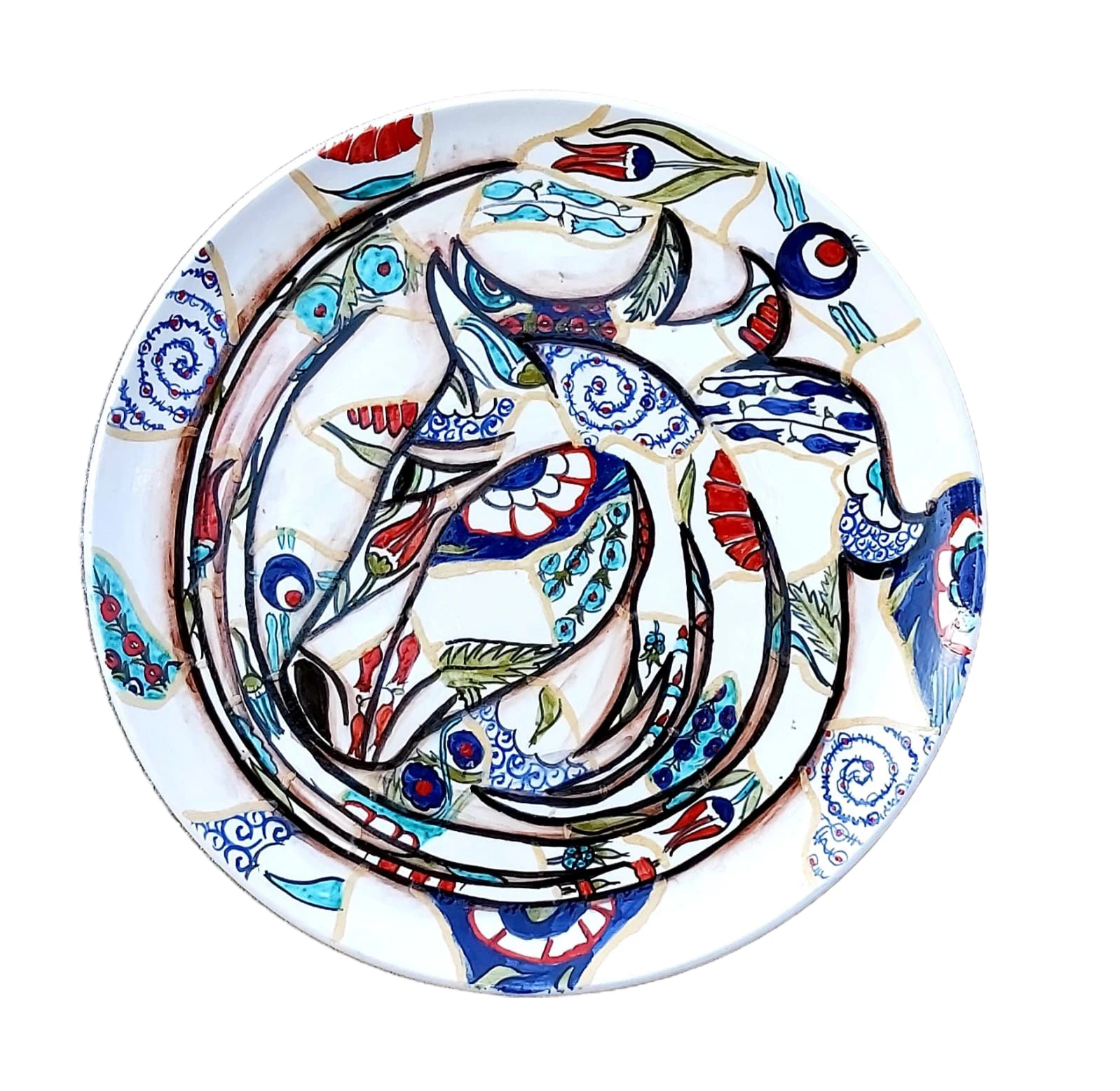 Finecraft Handmade 100% Original and Original Design Ceramic, Tile Decorative Plate and Box Es-657
Finecraft Handmade 100% Original and Original Design Ceramic, Tile Decorative Plate and Box Es-657