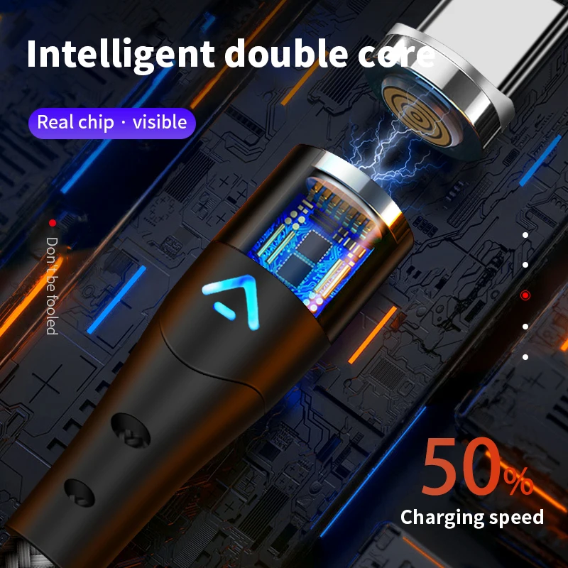 Magnetic Cable Micro Usb 5A Super Fast Charging Type-C Cable LED Light Mobile Phone Cable Charger For iPhone Xiaomi Wire Cord 1m
Magnetic Cable Micro Usb 5A Super Fast Charging Type-C Cable LED Light Mobile Phone Cable Charger For iPhone Xiaomi Wire Cord 1m