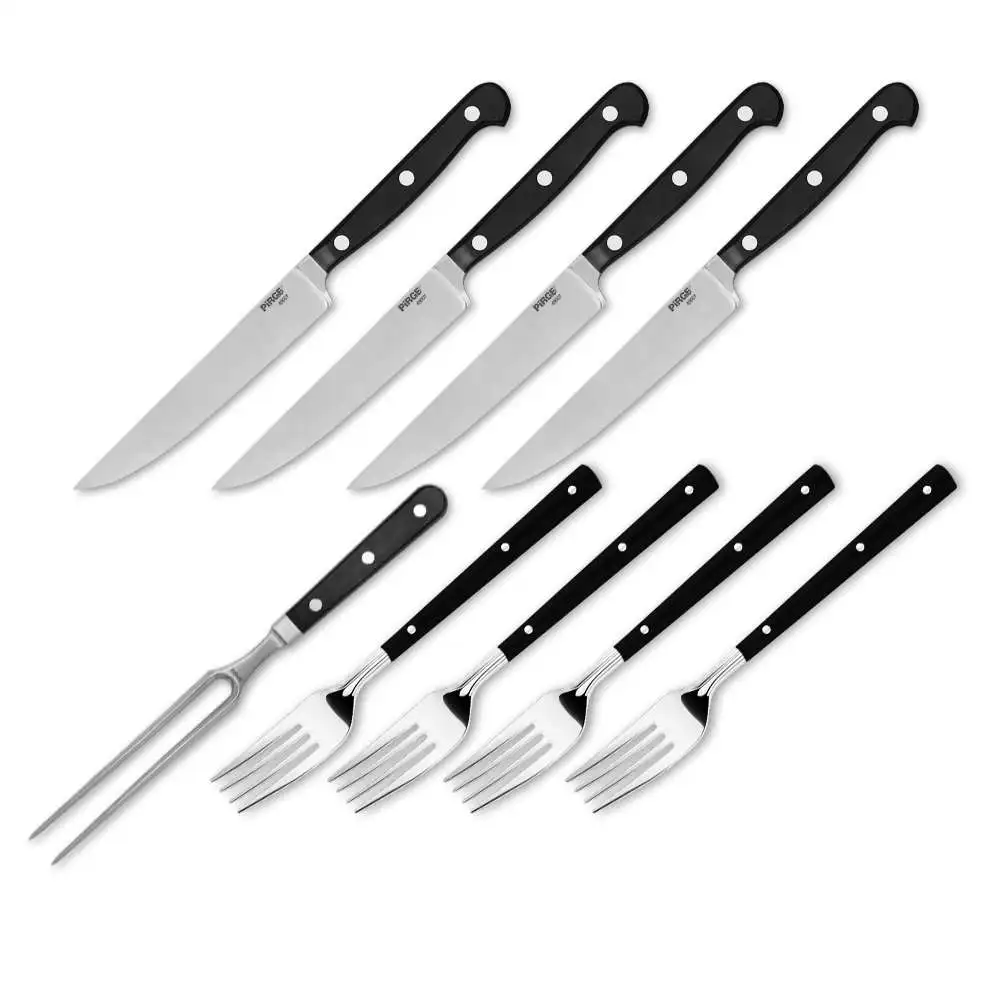 Pirge, Classic Barbecue Party Cutlery Set 9 pcs. - Professional Household Knives, Kitchen Knives and Chef Knives - 35174
Pirge, Classic Barbecue Party Cutlery Set 9 pcs. - Professional Household Knives, Kitchen Knives and Chef Knives - 35174