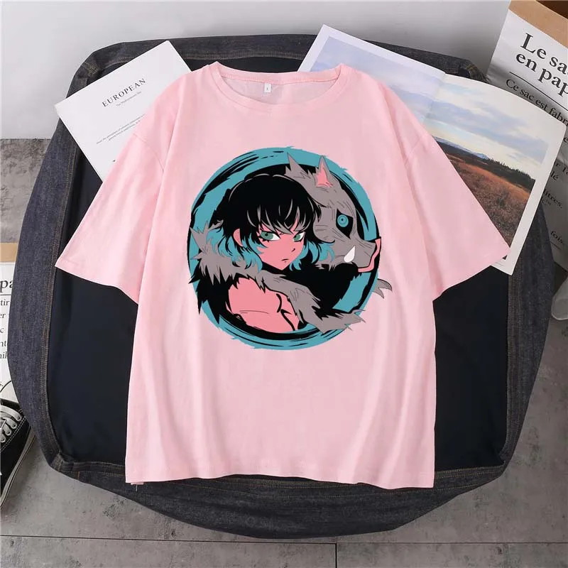 Japanese Anime Character Inosuke Pattern Harajuku T-Shirt 14-Color Unisex Street Cotton Clothing Daily Casual Crew Neck Top
Japanese Anime Character Inosuke Pattern Harajuku T-Shirt 14-Color Unisex Street Cotton Clothing Daily Casual Crew Neck Top