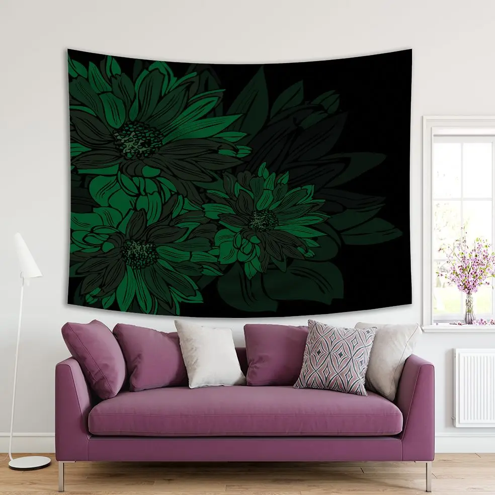 Tapestry Flowers Bouquet in Soft Colors Nature Summer Blossoms Floral Vintage Artwork Green Black
Tapestry Flowers Bouquet in Soft Colors Nature Summer Blossoms Floral Vintage Artwork Green Black
