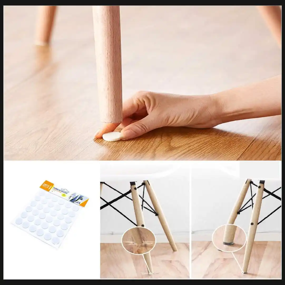 25 /30 Pcs Felt Chair Leg Pads 3/2.6mm Thick Floor Scratch Protector Mat Mute Non-slip Self-adhesive DIY Furniture Accessories
25 /30 Pcs Felt Chair Leg Pads 3/2.6mm Thick Floor Scratch Protector Mat Mute Non-slip Self-adhesive DIY Furniture Accessories