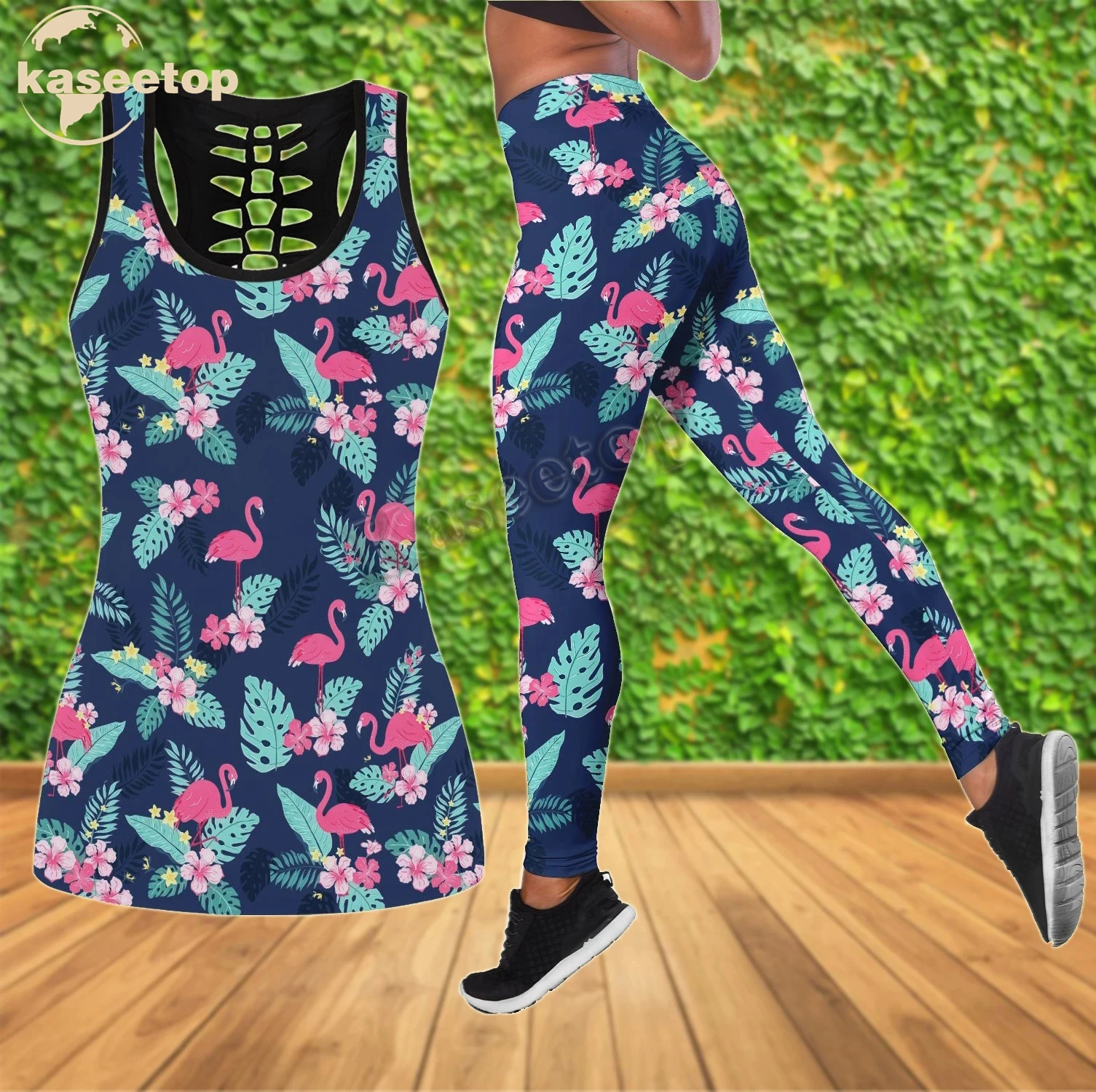 Комплект для йоги Kaseetop из двух предметов с тропическим фламинго, женский жилет с 3D рисунком, летний повседневный комплект из двух предметов,...
Комплект для йоги Kaseetop из двух предметов с тропическим фламинго, женский жилет с 3D рисунком, летний повседневный комплект из двух предметов,...