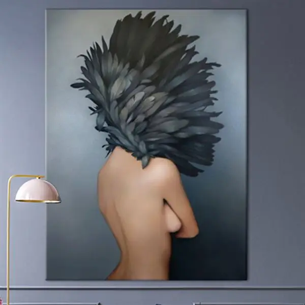 Texture Painting Woman with Feather Hair Oil Painting Textured Painting (713) 100 x 150
Texture Painting Woman with Feather Hair Oil Painting Textured Painting (713) 100 x 150