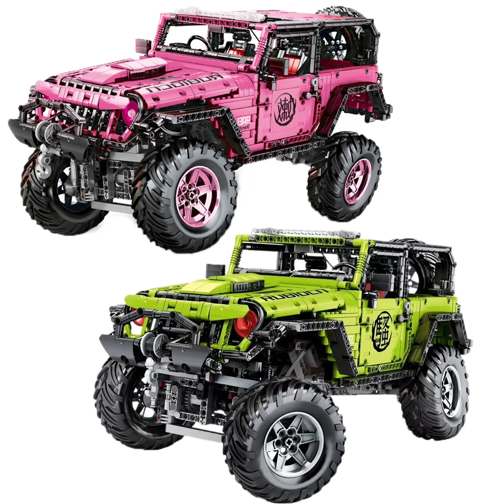 Новая высокотехнологичная радиоуправляемая внедорожная машина Jeeped, модельные рубильные кирпичи, MOC, электрическая детская игрушка, подарк...
Новая высокотехнологичная радиоуправляемая внедорожная машина Jeeped, модельные рубильные кирпичи, MOC, электрическая детская игрушка, подарк...