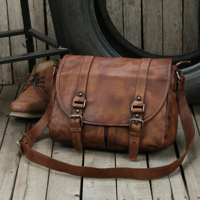 Vintage Genuine Leather Messenger Bag men Leather Shoulder Bag Men Crossbody Bag male Fashion Casual Sling Leisure Bags Brown
Vintage Genuine Leather Messenger Bag men Leather Shoulder Bag Men Crossbody Bag male Fashion Casual Sling Leisure Bags Brown