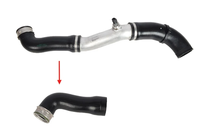 

Turbo Intercooler Hose BMW 320 D / 318 D / E46 11617799397 11617791393 Without Metal Pipe