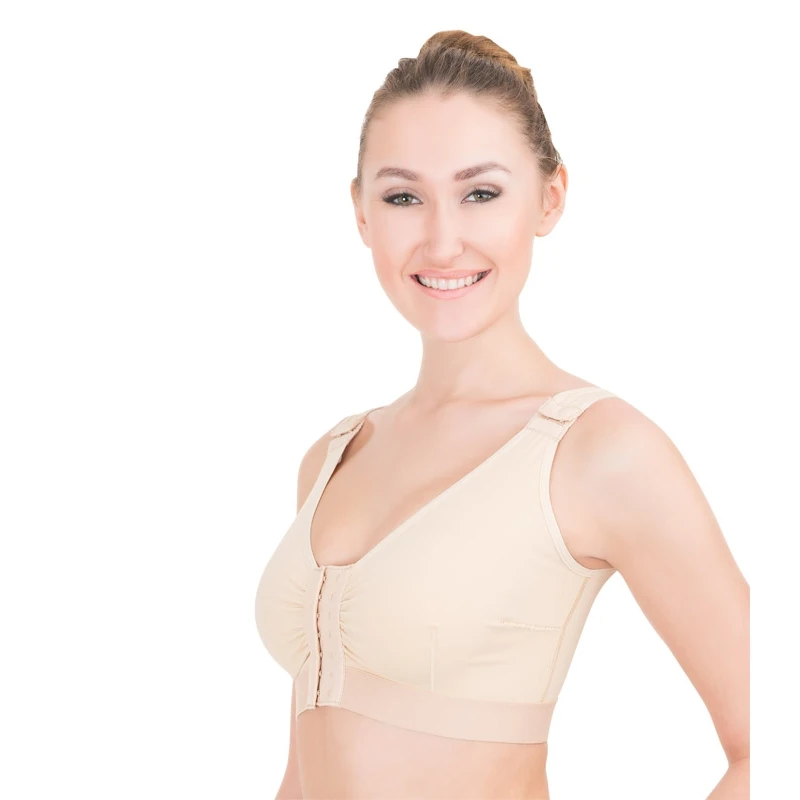 Liposuction Shirred Post Operative Bra Black Color
Liposuction Shirred Post Operative Bra Black Color