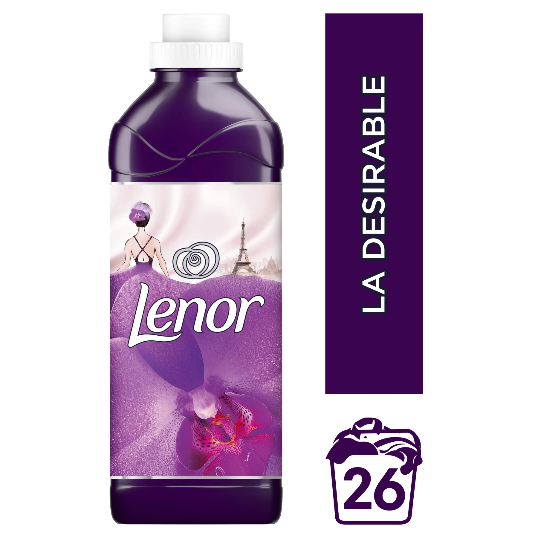 LENOR Концентрированный кондиционер для белья Haute Couture La Dеsirable 910мл|Кондиционеры| |