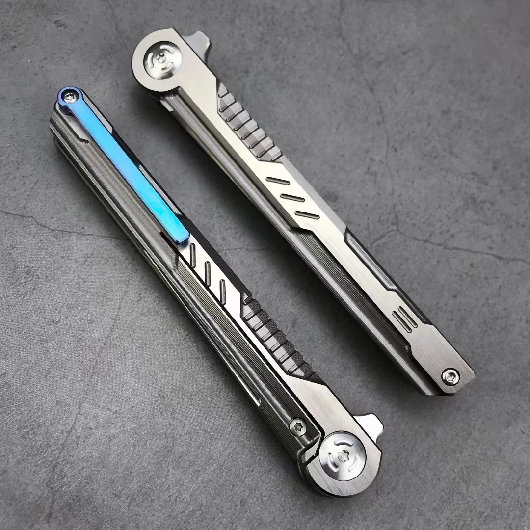 M390 Outdoor Folding Knife Titanium Alloy Handle "Mechanical Dragon" Tactical Camping Hunting Fruit Pocket EDC Tool Kitchen
M390 Outdoor Folding Knife Titanium Alloy Handle "Mechanical Dragon" Tactical Camping Hunting Fruit Pocket EDC Tool Kitchen