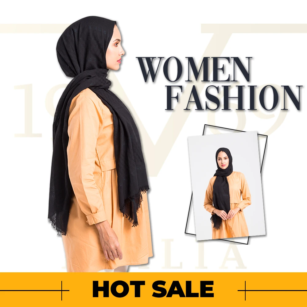 2020 Hot Sale Women 75x200 cm Black Cotton Shawl Silky Scarf Muslim Hijab Wrap Female Neck Warm Headband Face Mask Lady
2020 Hot Sale Women 75x200 cm Black Cotton Shawl Silky Scarf Muslim Hijab Wrap Female Neck Warm Headband Face Mask Lady