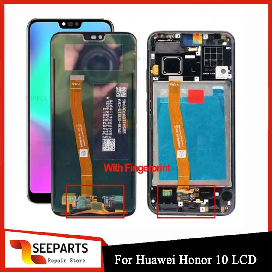 Оригинальный Новый ЖК-дисплей для Huawei Honor 10, сенсорный экран, дигитайзер, планшетофон для Huawei Honor 10, ЖК-экран со сканером отпечатков пальцев
Оригинальный Новый ЖК-дисплей для Huawei Honor 10, сенсорный экран, дигитайзер, планшетофон для Huawei Honor 10, ЖК-экран со сканером отпечатков пальцев