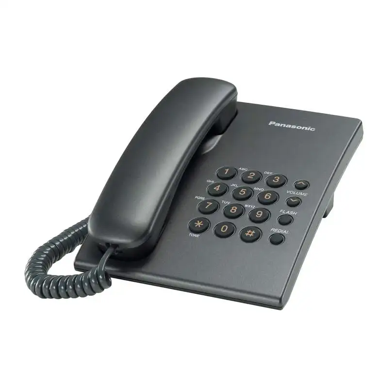 Телефон проводной Panasonic KX TS2350RUB повторный набор черный (арт. 025138)|Телефоны| |