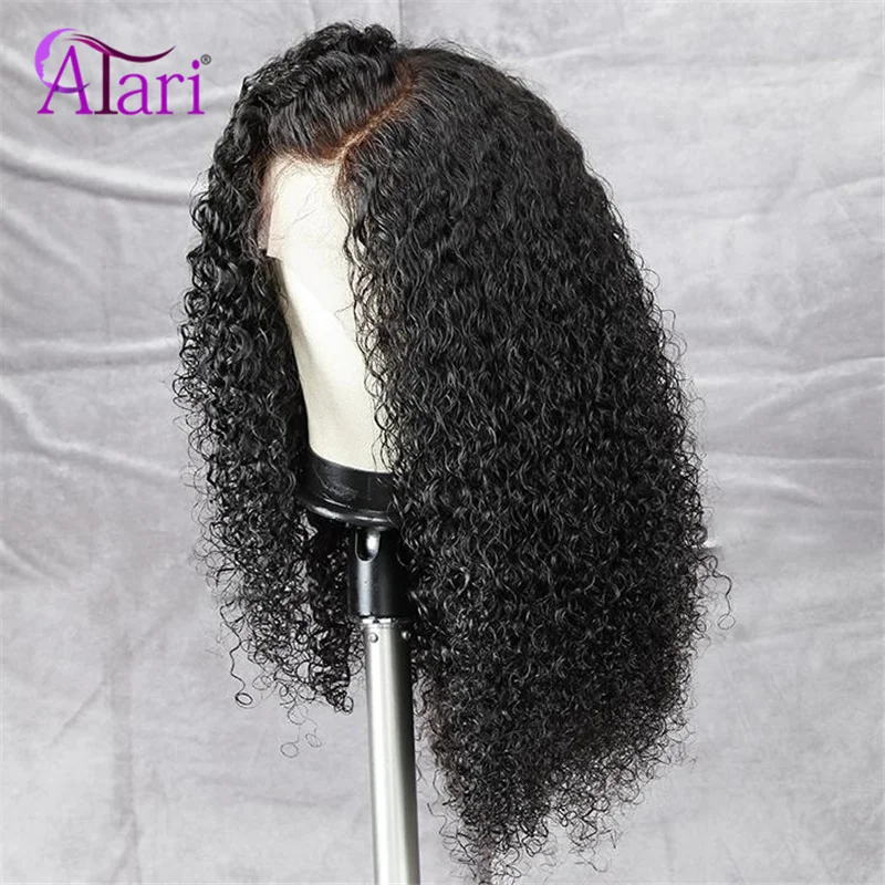 Atari Kinky Curly Lace Frontal Wig Brazilian Virgin 13X4 Lace Front Wig Transparent Lace Wig for Women Pre Plucked Closure Wig
Atari Kinky Curly Lace Frontal Wig Brazilian Virgin 13X4 Lace Front Wig Transparent Lace Wig for Women Pre Plucked Closure Wig
