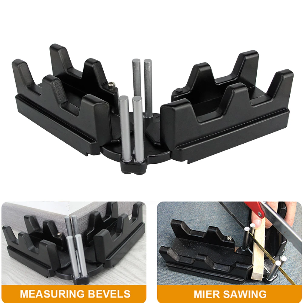 2-in-1 Mitre Measuring Cutting Tool 85 To 180 Degree Angle Clamp Protractor Corner Clamp Woodworking Measuring Tools
2-in-1 Mitre Measuring Cutting Tool 85 To 180 Degree Angle Clamp Protractor Corner Clamp Woodworking Measuring Tools